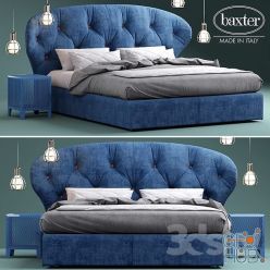 3D model Bed Baxter Positano