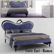 3D model Corte Zari Romeo bed