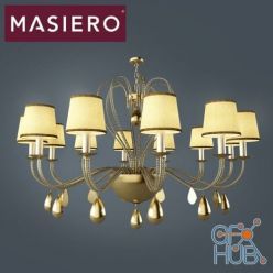 3D model Masiero Classic 7600 s12 chandelier