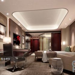 3D model Hotel suites A001
