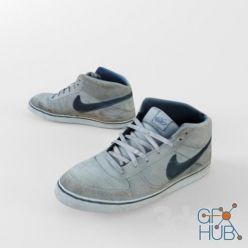 3D model Nike dirt sneakers