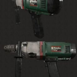 3D model 1975 Metabo Automatic Drill