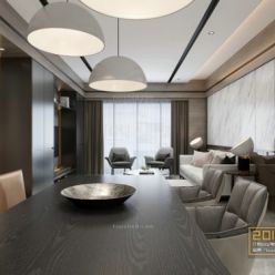 3D model Modern Style Interior 016