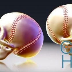 3D model Baseball Skull – 3D Print