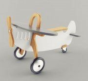 3D model Wooden airplane toy