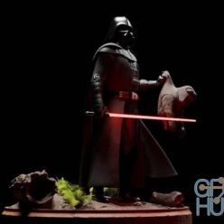 3D model Darth Vader Diorama – 3D Print