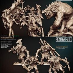 3D model ﻿Artisan Guild -  Svartwood Trolls March 2022 – 3D Print