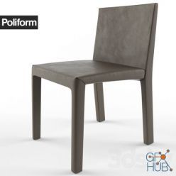 3D model POLIFORM Fly Tre Chair