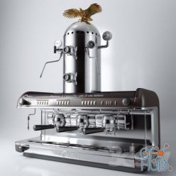 3D model Coffee machine LA CIMBALI Series M39