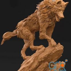 3D model Direwolf – 3D Print