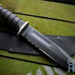 3D model Military army knife Ka-Bar USMC