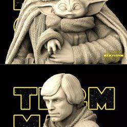 3D model Star Wars – Luke Skywalker – 3D Print