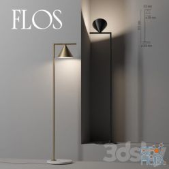3D model Captain Flint floor lamp by FLOS