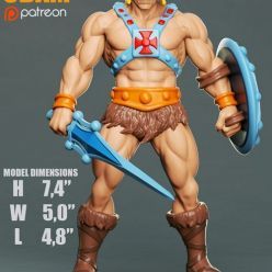 3D model He-Man – 3D Print