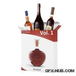 3D model HQ Details Vol 1 – Alcohol