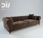 3D model TOTAL sofa 268 by DV homecollection