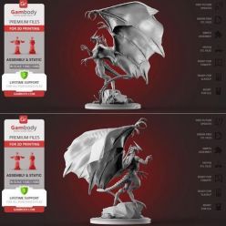 3D model Bahamut Final Fantasy – 3D Print