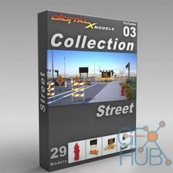 3D model DigitalXModels – Volume 03 – Street