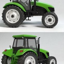 3D model Generic Farmers Tractor