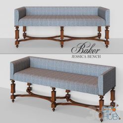 3D model Baker JESSICA BENCH