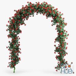 3D model Rose Arch (max, fbx)