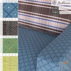 3D model Backhausen Fabric ELISE, THEO