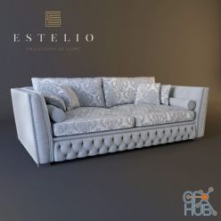 3D model Sofa Estelio Glance