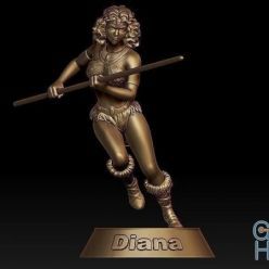 3D model Diana from Dungeons-Dragons – 3D Print