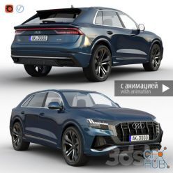 3D model Audi Q8 2019