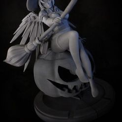 3D model Witch Mercy – 3D Print