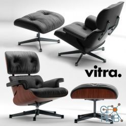 3D model Lounge armchair by Vitra