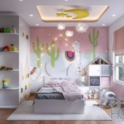 3D model Children's room