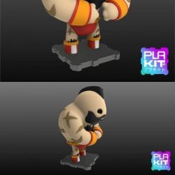 3D model Street Fighter Zangief – 3D Print