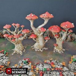3D model Magic Mushrooms – 3D Print