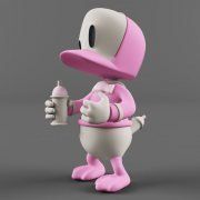 3D model Cap Duck by Shon Side