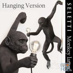 3D model The Monkey Lamp Hanging Version