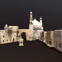 3D model Ancient Arabian Buildings