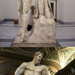 3D model Farnese Hercules by Glykon, Museo Archeologico Nazionale, Naples – 3D Print