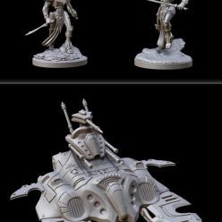 3D model Raven Twin January Sci-Fi Pack – 3D Print