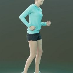 3D model Sport Girl Ina (3D-Scan)