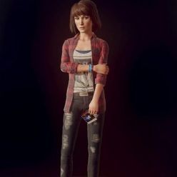 3D model Casual Girl Standing PBR