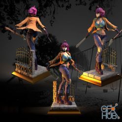 3D model Sexy Miss Vorhees – 3D Print Model