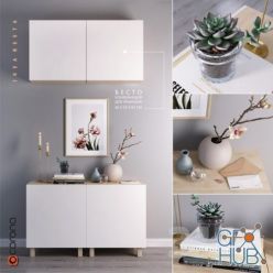 3D model Storage furniture BESTA by IKEA