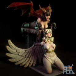 3D model Demon Dominatrix