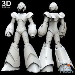 3D model Mega Man X Armor Wearable Cosplay Prop Costume – 3D Print