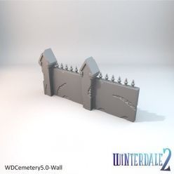 3D model Winterdale Cemetery – 3D Print