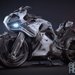 3D model XSCI1 motorcycle