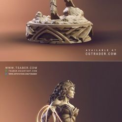 3D model Wonder Woman – 3D Print