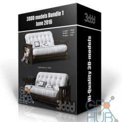 3D model 3DDD/3Dsky models – Bundle 1 June 2016