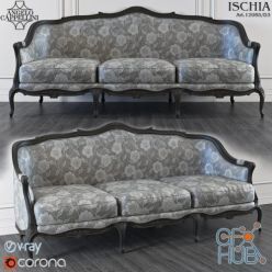 3D model Classic Sofa ISCHIA by Angelo Cappellini